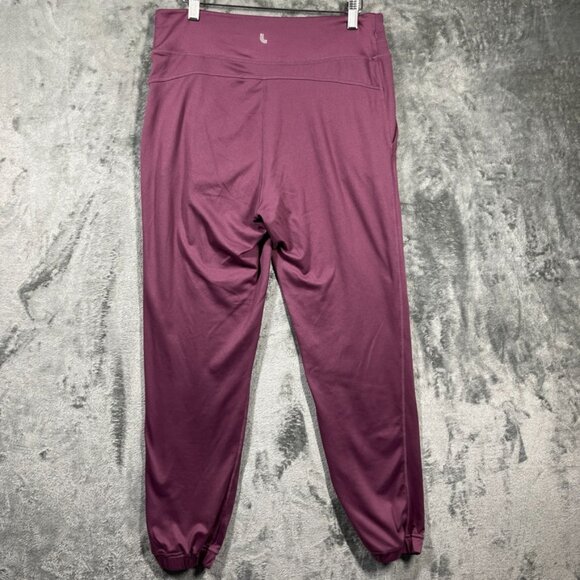 Lole Pull On Jogger Pants Womens Size Medium Dusty Rose Performance Stretch - Picture 6 of 10